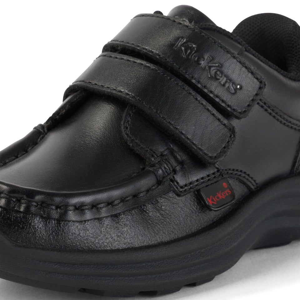 Infant Boys Reasan Twin Vel Leather Black