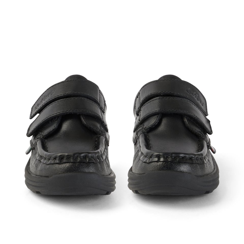 Infant Boys Reasan Twin Vel Leather Black