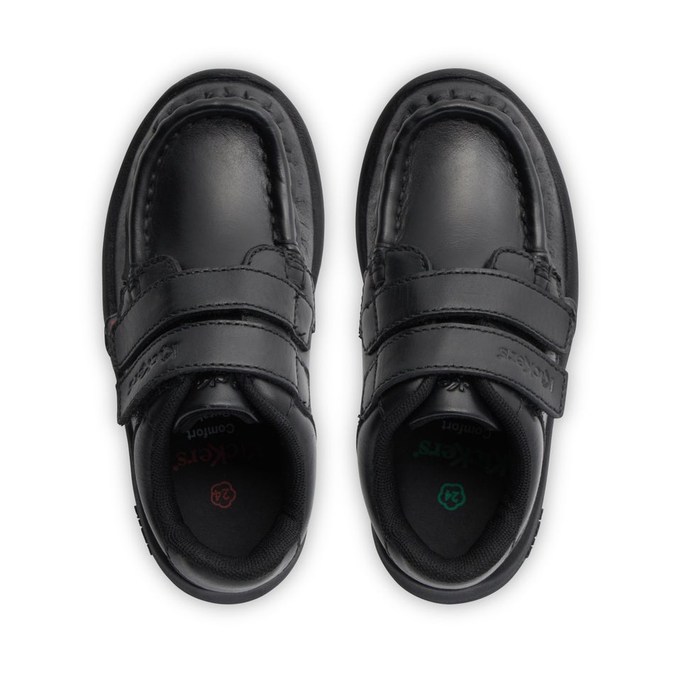 Infant Boys Reasan Twin Vel Leather Black