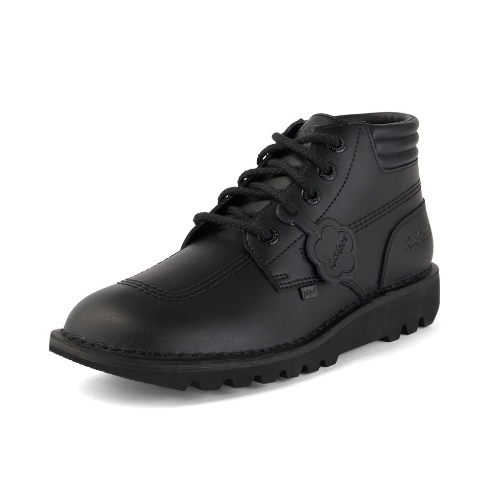 Adult Mens Kick Hi Padded Leather Black