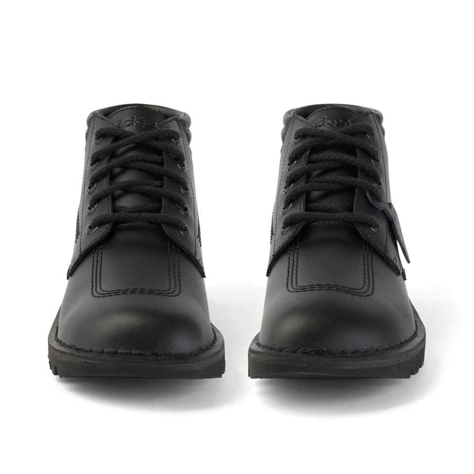Adult Mens Kick Hi Padded Leather Black