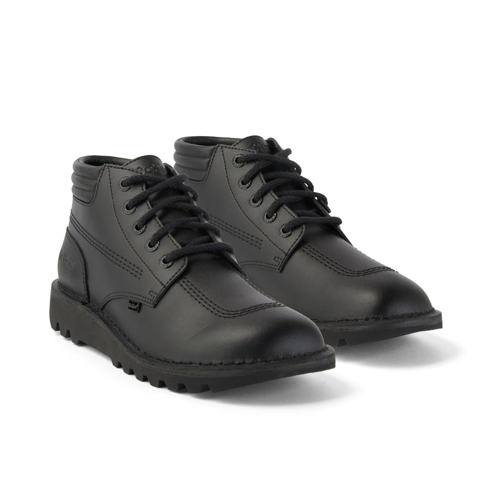 Adult Mens Kick Hi Padded Leather Black