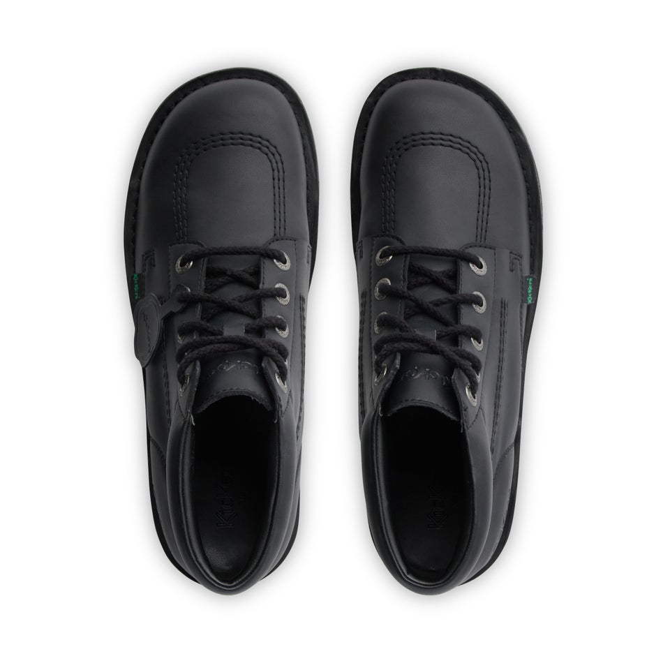 Youth Unisex Kick Hi Leather Alternative Black