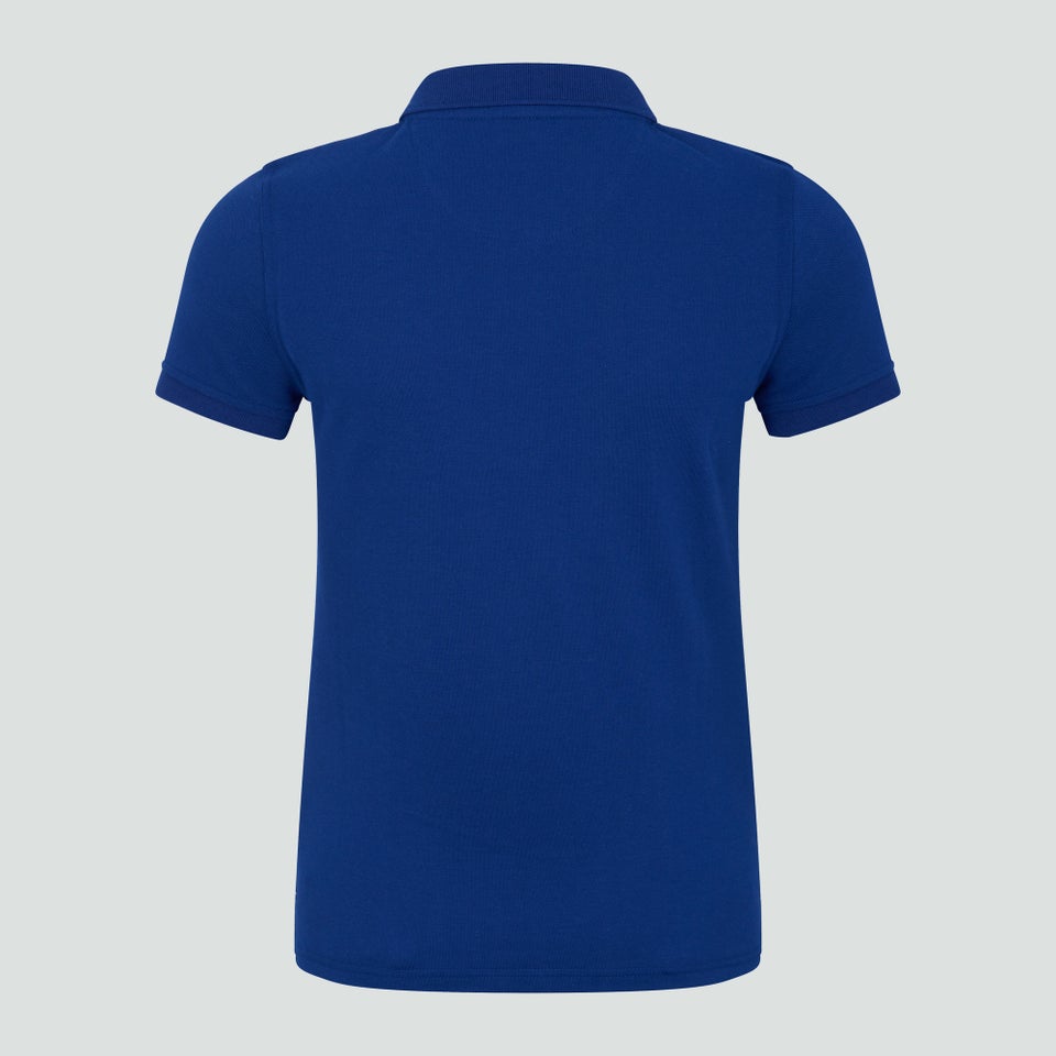 CANTERBURY WAIMAK POLO SHIRT KIDS ROYAL