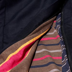 Mens Uglies Tapered Cuff Stadium Pant Black