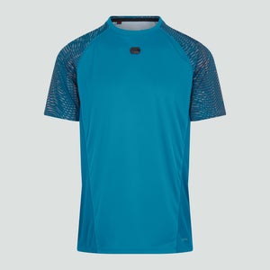 Mens Vapodri Super Light Graphic Tee Blue