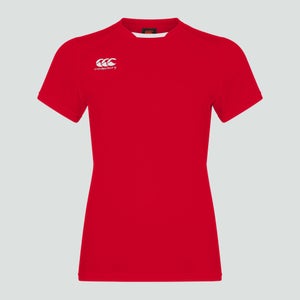 CANTERBURY CLUB DRY TEE AF FLAG RED