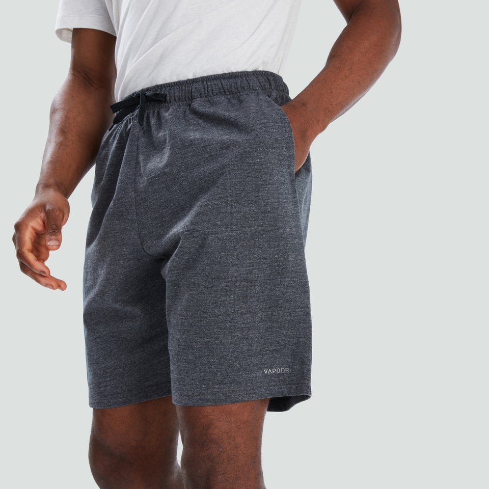 Mens Vapodri Cotton Short Grey