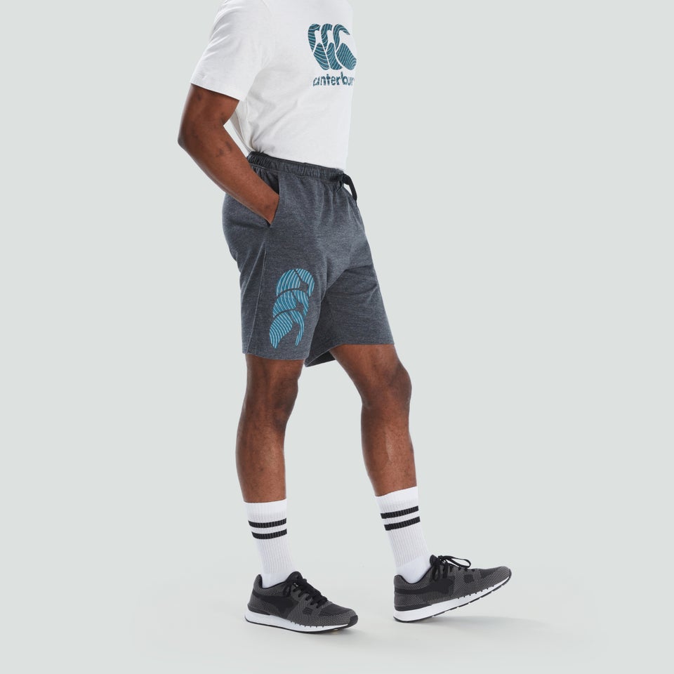 Mens Vapodri Cotton Short Grey