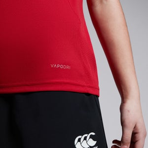 CANTERBURY CLUB DRY POLO JM FLAG RED