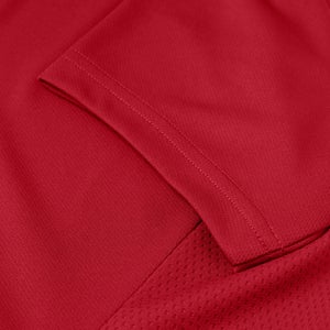 Junior Unisex Club Dry Polo Shirt Red