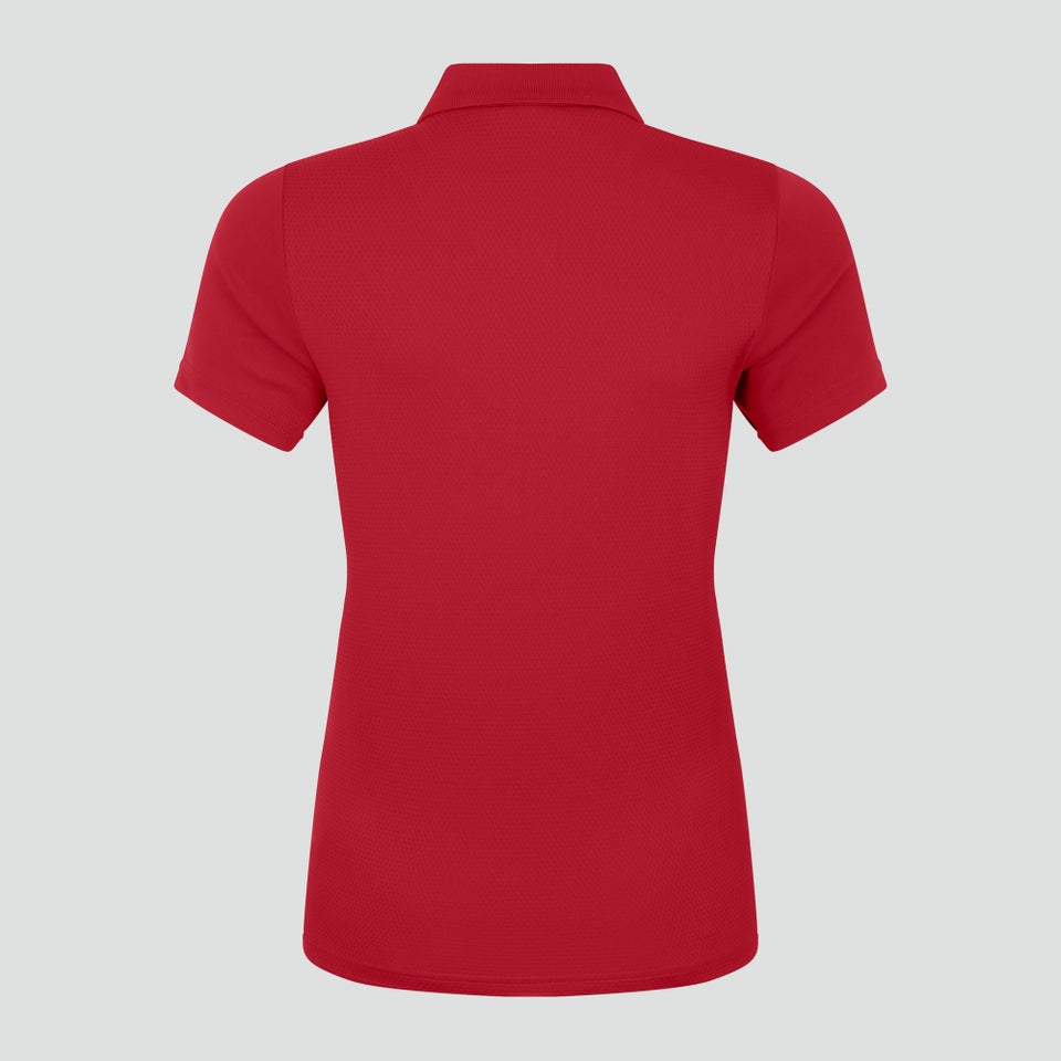 CANTERBURY CLUB DRY POLO JM FLAG RED