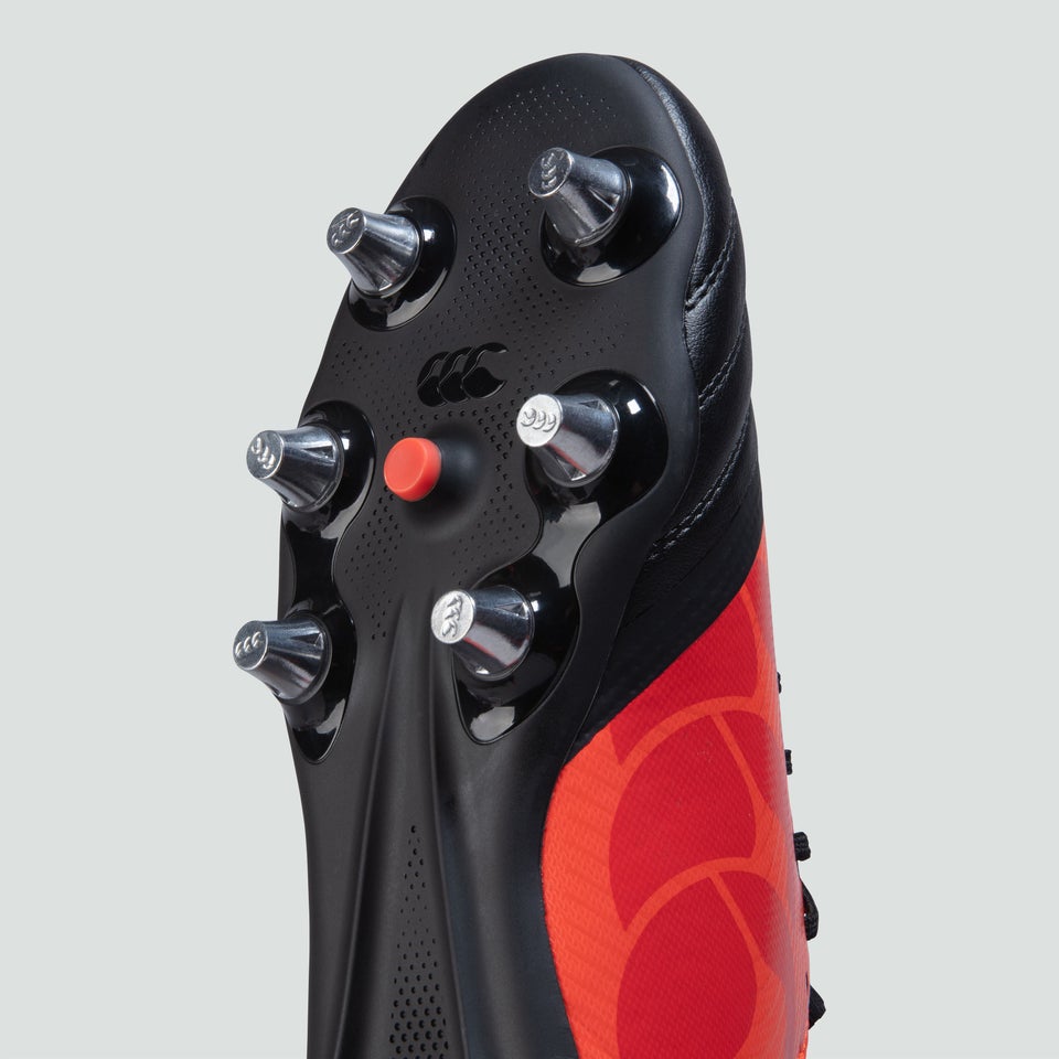 Adult Unisex Stampede Pro Soft Ground Boots Orange/Black