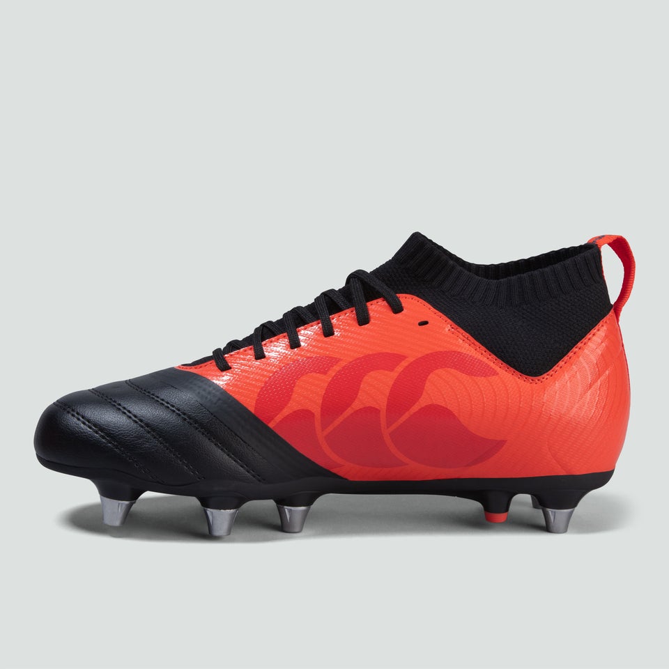 Adult Unisex Stampede Pro Soft Ground Boots Orange/Black