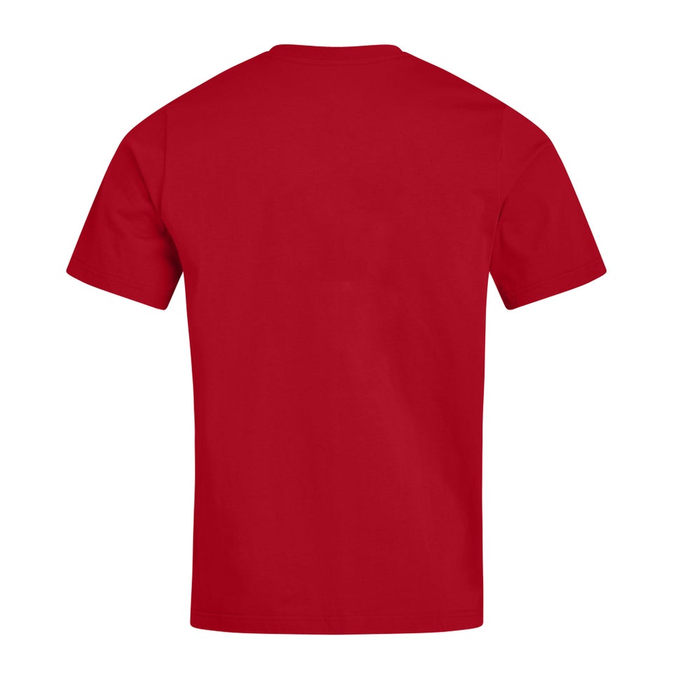 CANTERBURY CLUB PLAIN TEE AF FLAG RED