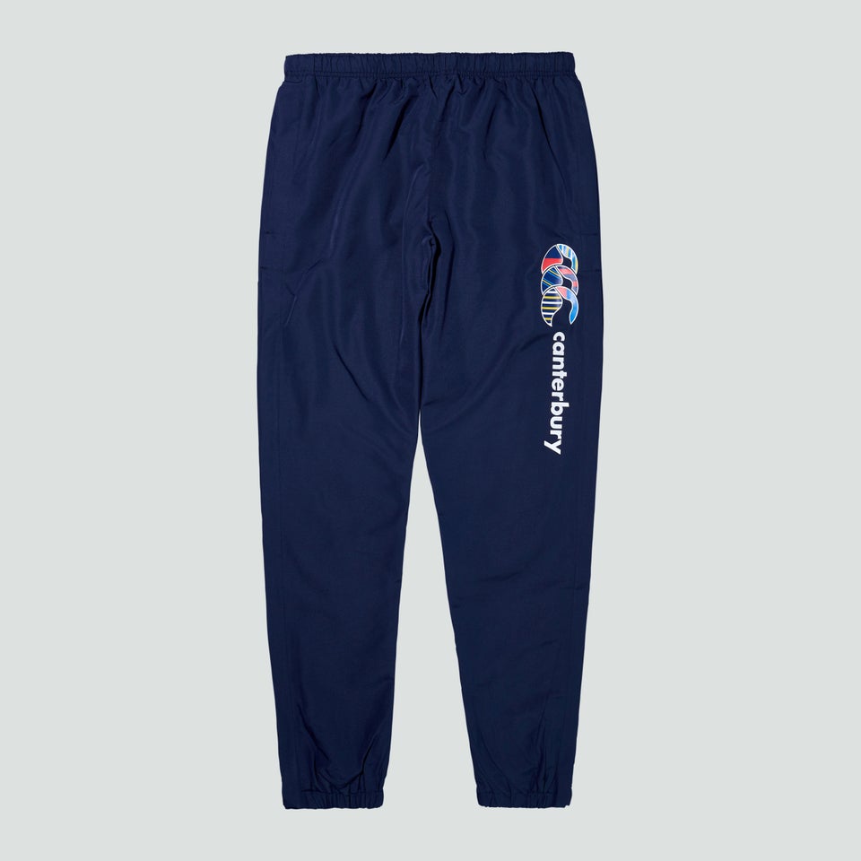 Mens Uglies Tapered Cuff Stadium Pant Blue