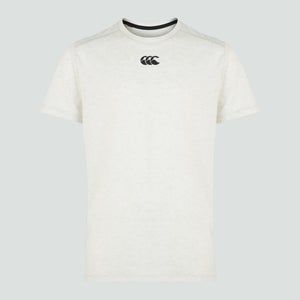 JUNIOR UNISEX TRAINING TEE WHITE - AGE 6