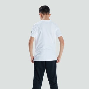 Junior Unisex Club Plain Tee White