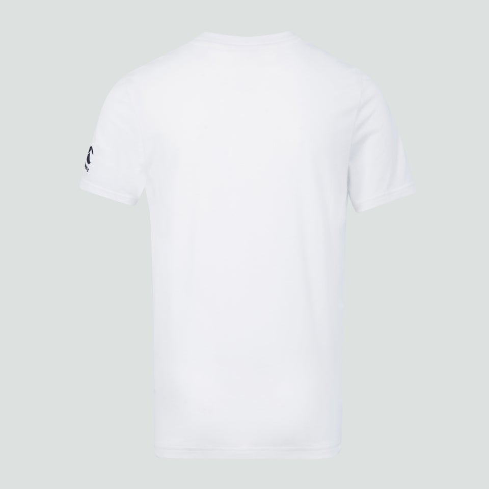 CANTERBURY CLUB PLAIN TEE JM WHITE
