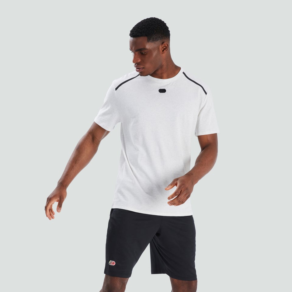 Mens Training Tee White
