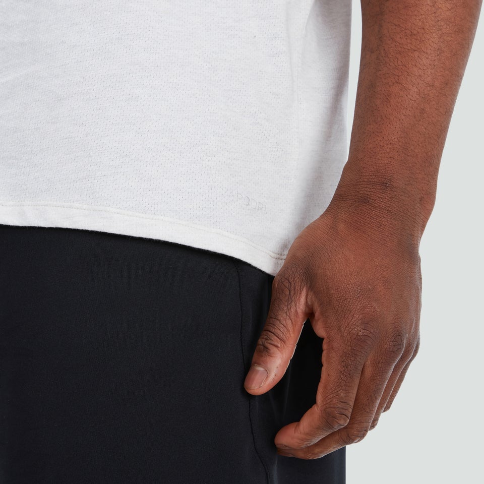 Mens Training Tee White