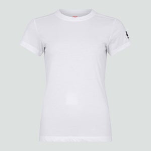 Womens Club Plain Tee White