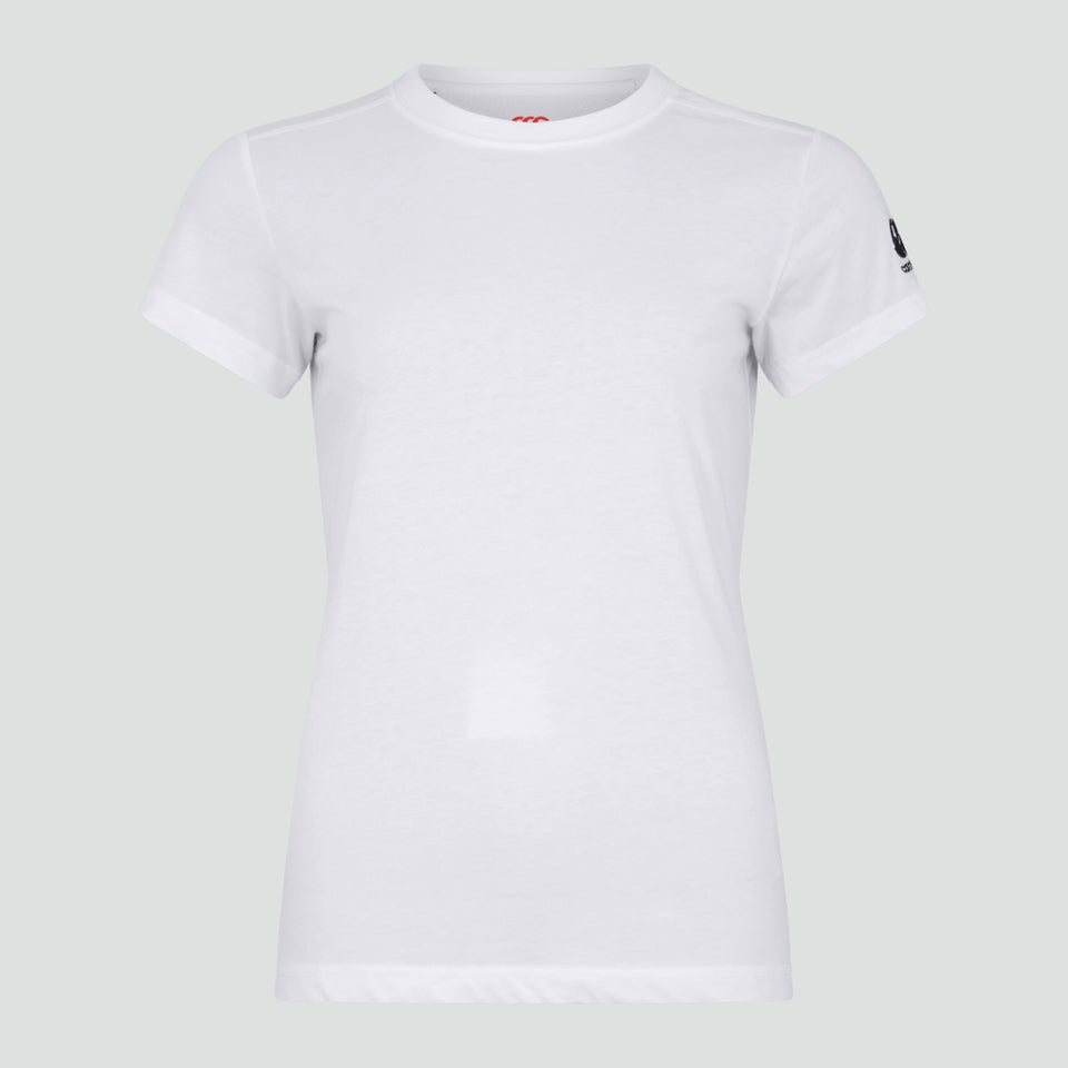 CANTERBURY CLUB PLAIN TEE AF WHITE