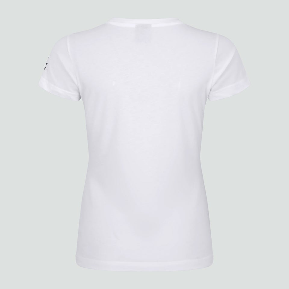 Womens Club Plain Tee White