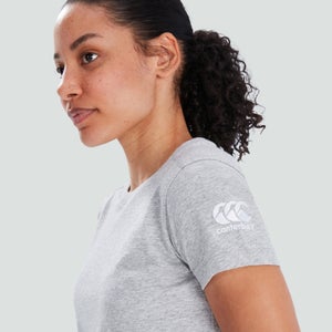 Womens Club Plain Tee Grey