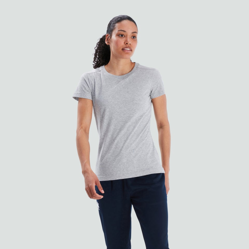 CANTERBURY CLUB PLAIN TEE AF GREY