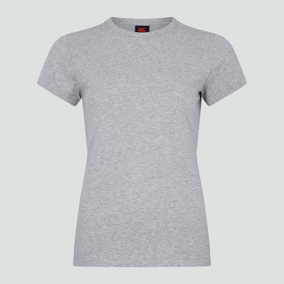 Womens Club Plain Tee Grey