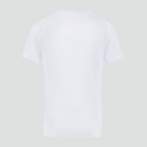 Junior Unisex Club Dry Tee White