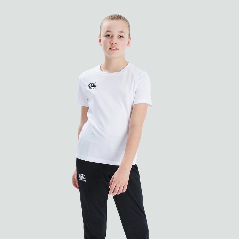 CANTERBURY CLUB DRY TEE JM WHITE