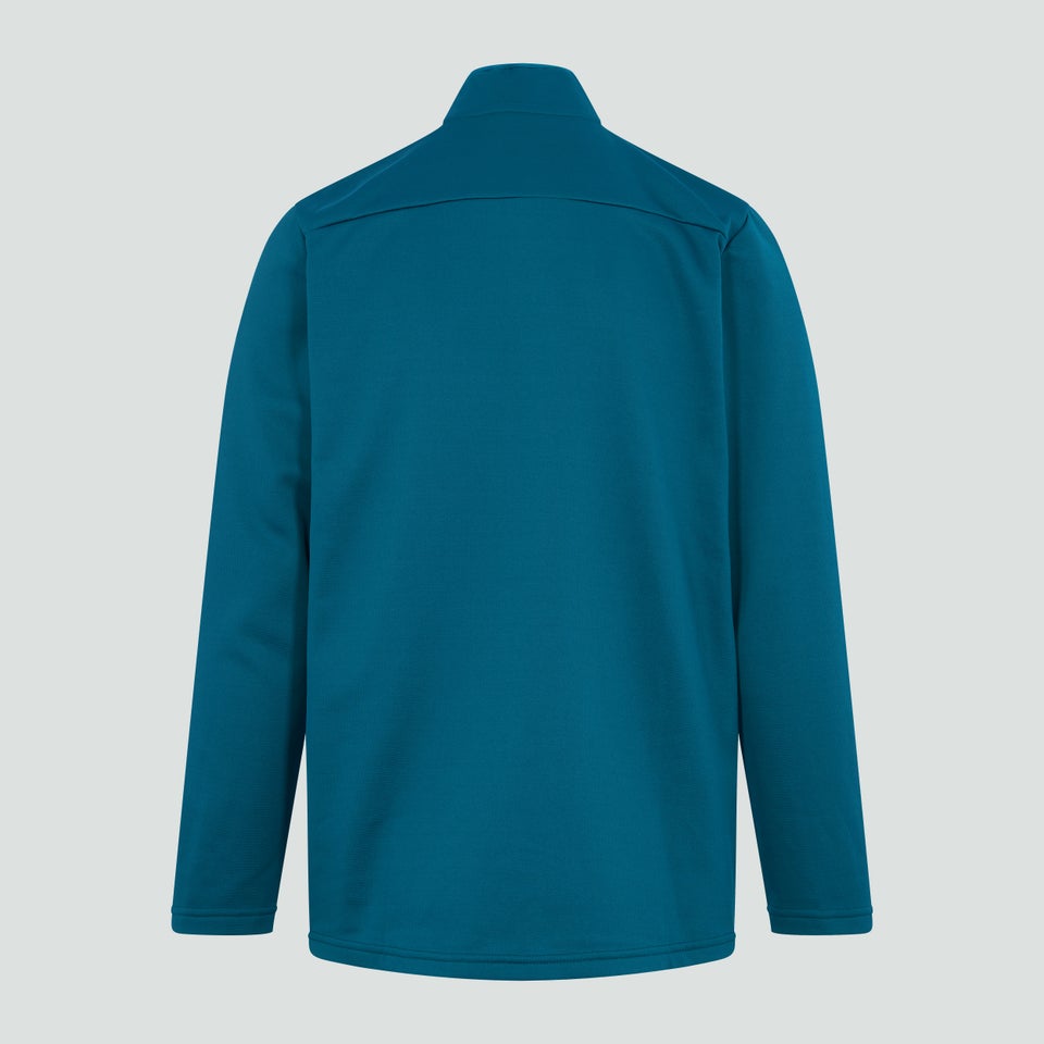 Mens 1/4 Zip Fleece Blue