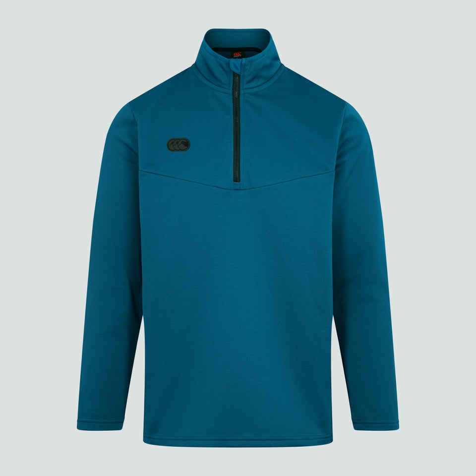 Mens 1/4 Zip Fleece Blue