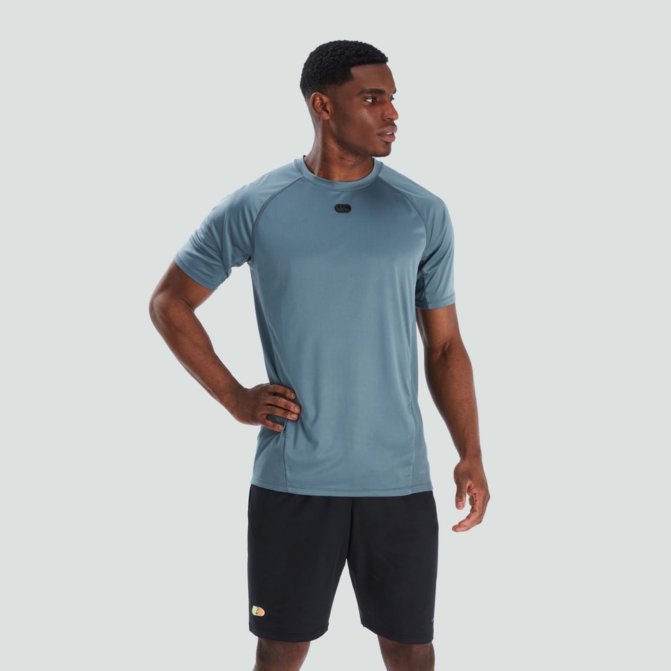 Mens Vapodri Super Light Tee Grey