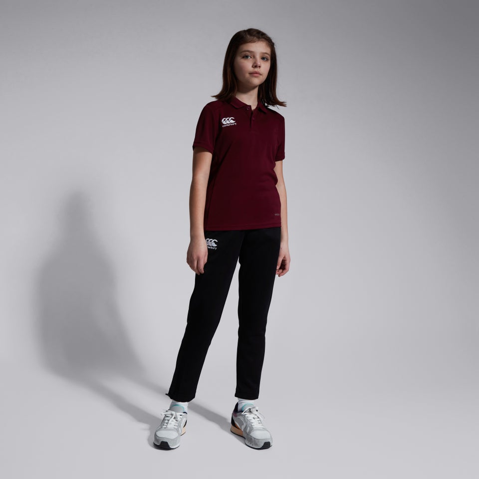 CANTERBURY CLUB DRY POLO JM MAROON