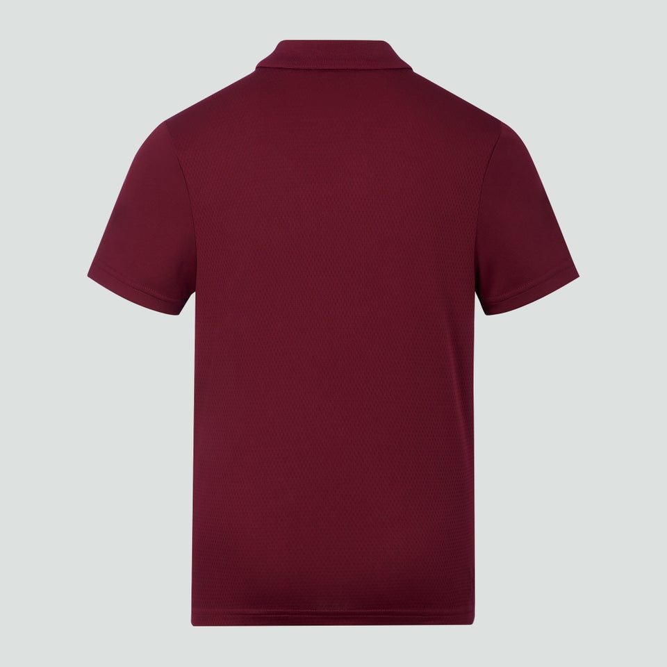 CANTERBURY CLUB DRY POLO JM MAROON