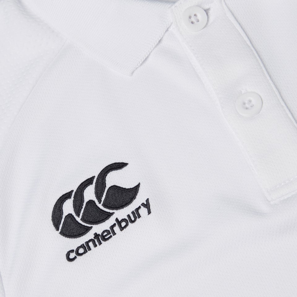 CANTERBURY CLUB DRY POLO JM WHITE