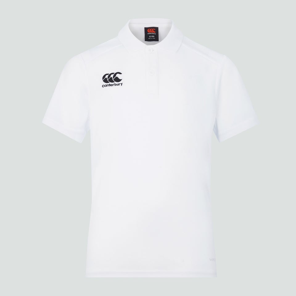 CANTERBURY CLUB DRY POLO JM WHITE