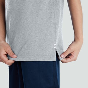 Junior Unisex Waimak Polo Shirt Grey