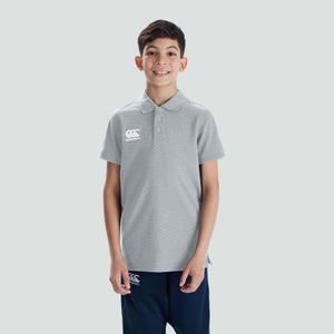 CANTERBURY WAIMAK POLO SHIRT KIDS GREY