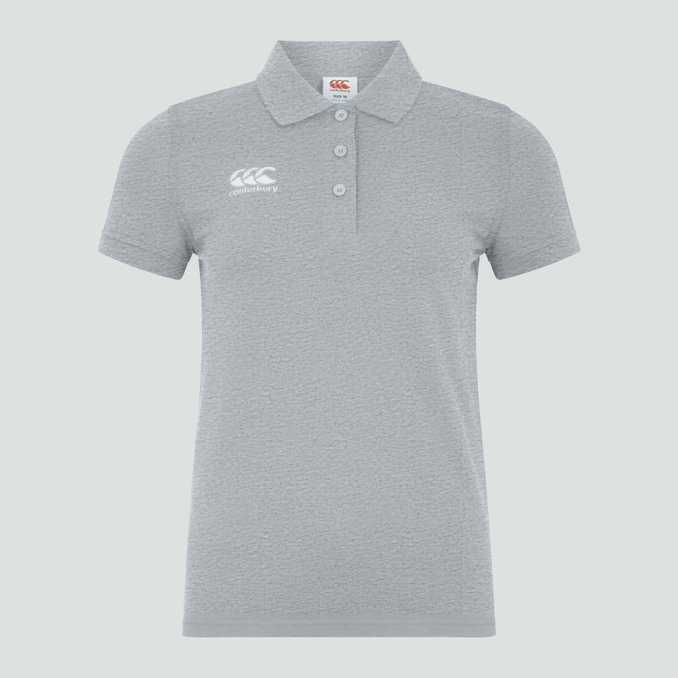 CANTERBURY WAIMAK POLO SHIRT KIDS GREY