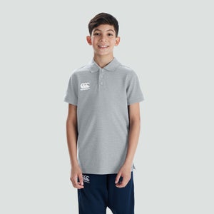 Junior Unisex Waimak Polo Shirt Grey