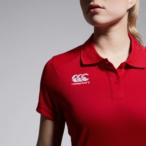 CANTERBURY CLUB DRY POLO AF FLAG RED