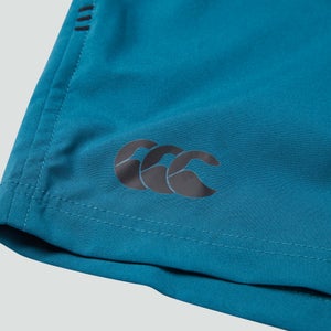 Junior Unisex Woven Short Blue