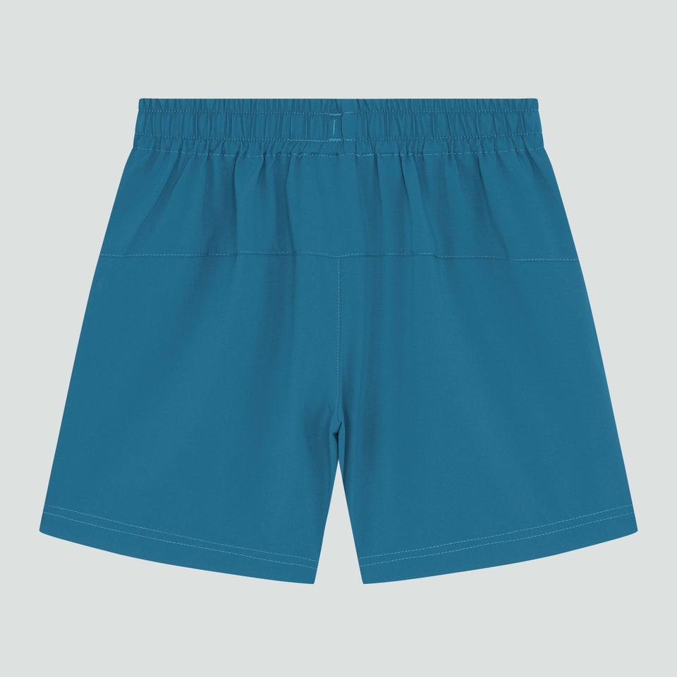 Junior Unisex Woven Short Blue