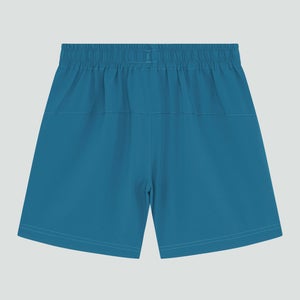 Junior Unisex Woven Short Blue