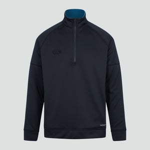 Mens 1/2 Zip Thermoreg Fleece Black