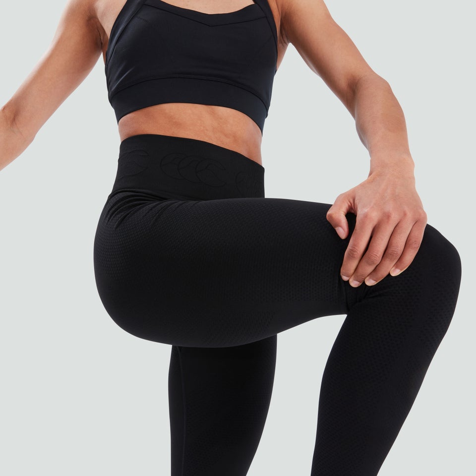 Womens Seamless Legging Black